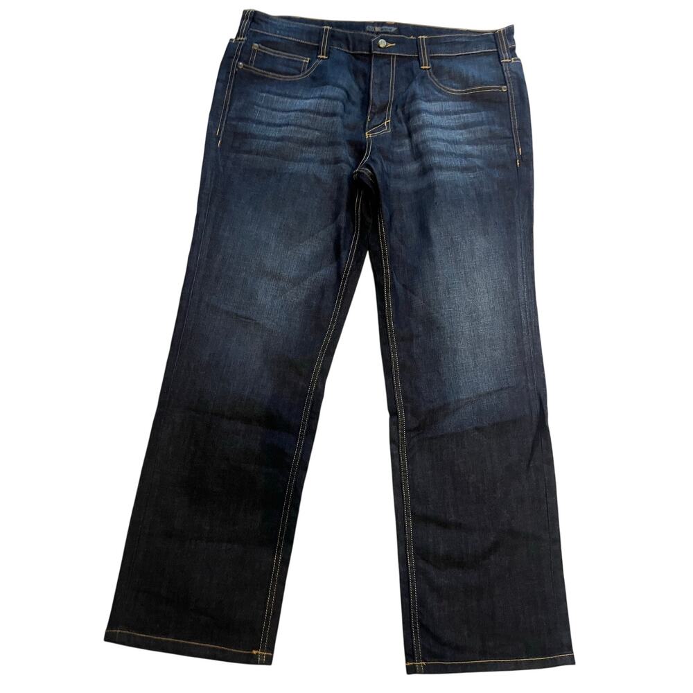 5.11 Tactical Defender-Flex Jeans Men's 40x30 Dk Wash Indigo Blue Denim Stretch